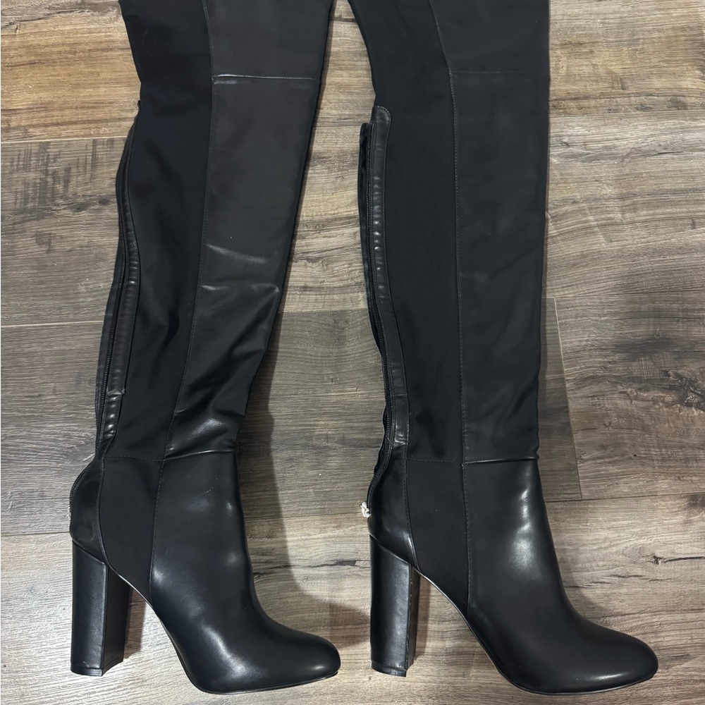 Aldo Black Over the Knee Boots